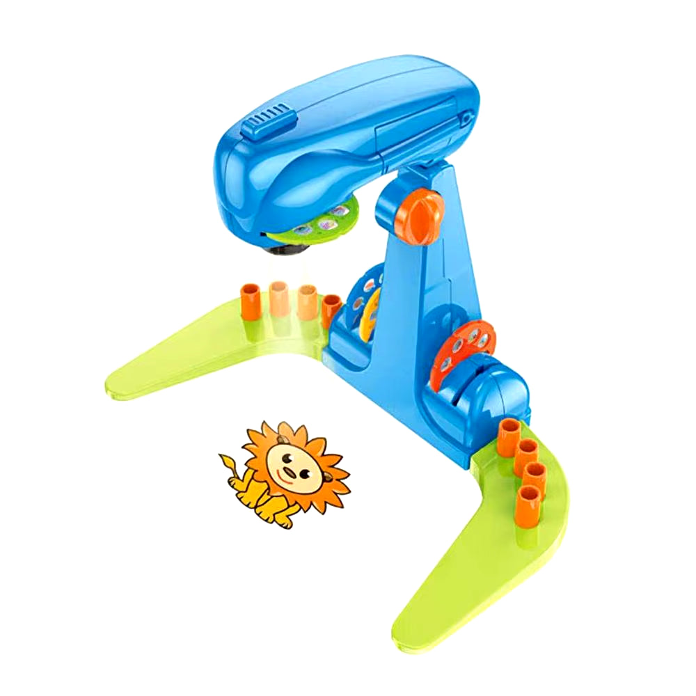 Kids' Creative LED Projector Art Drawing Board - Fun Painting Desk for Educational Arts and Crafts