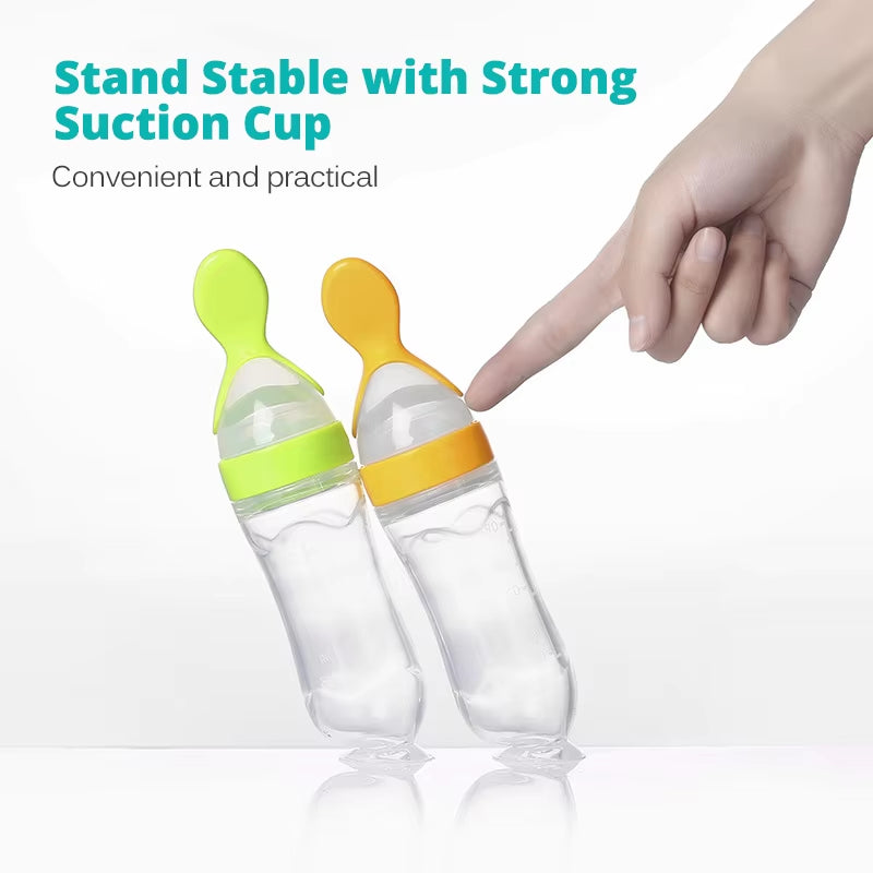 Feeding Spoon Baby Bottle feeder, Purees & Juices