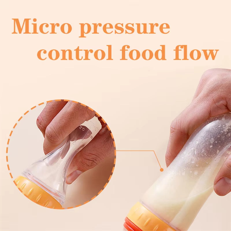 Feeding Spoon Baby Bottle feeder, Purees & Juices