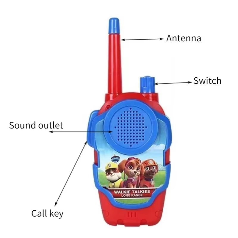 Paw Petrol Walkie Talkies Kids