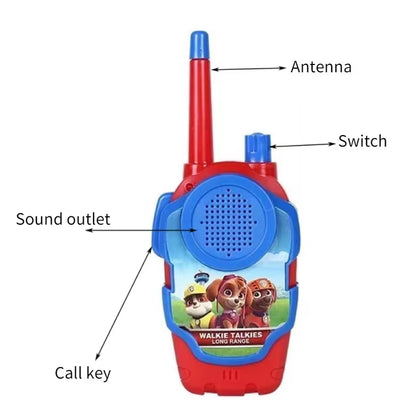 Paw Petrol Walkie Talkies Kids