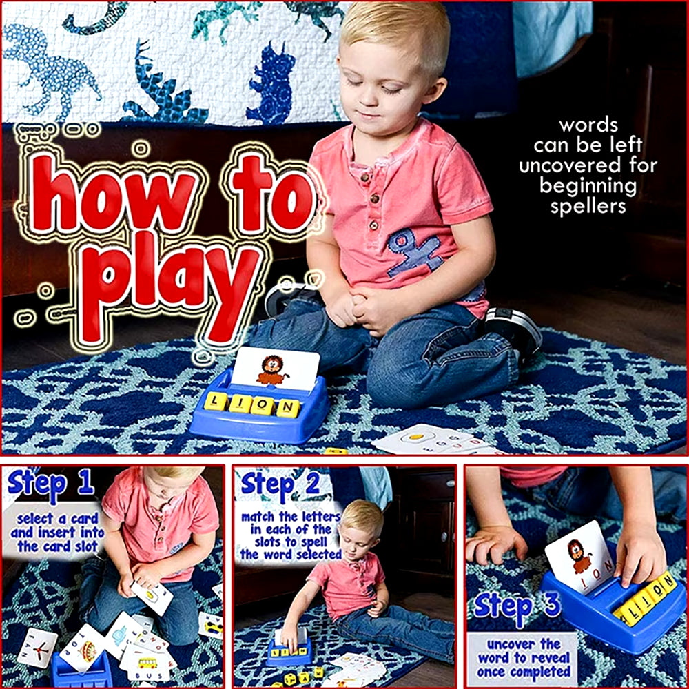 English Spelling Alphabet Toys Educational Games 