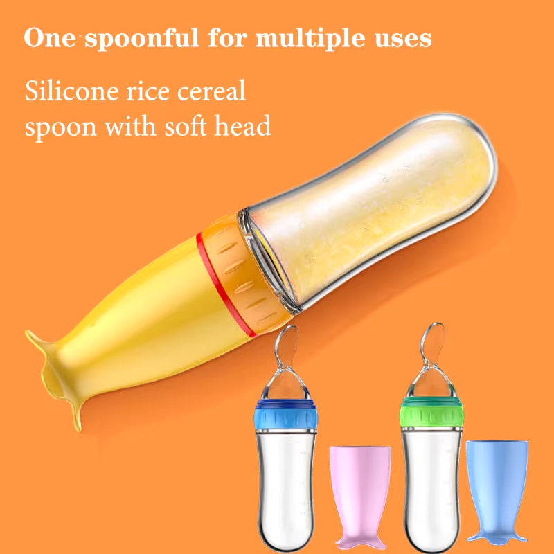 Feeding Spoon Baby Bottle feeder, Purees & Juices