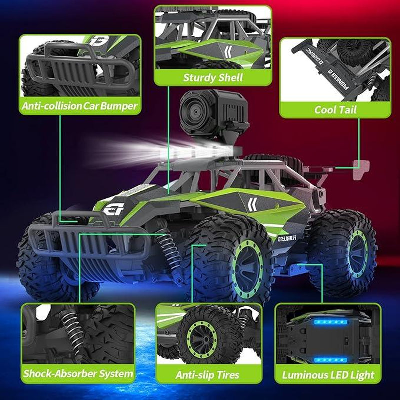 DEERC DE65 Remote Control Car with 1080P HD Camera