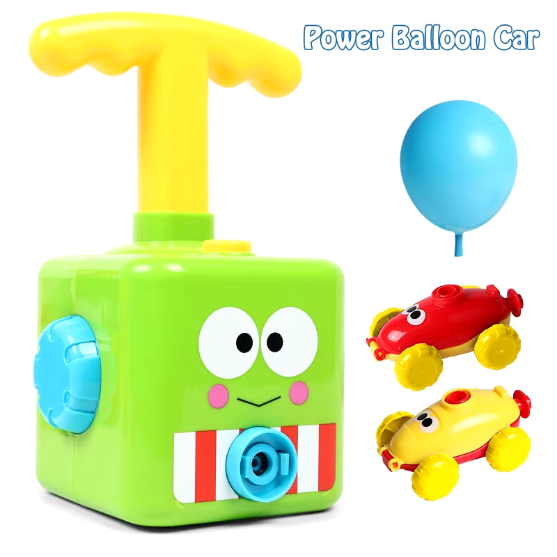 Aerodynamic Interactive Toys for Children - Balloon-Powered Vehicles