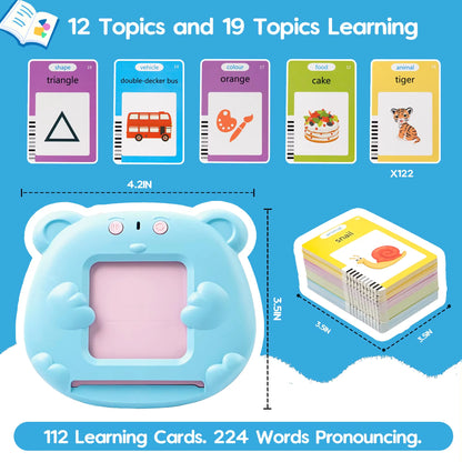 Talking Flash Cards: 224 Sight Words - Montessori Fun for Kids!