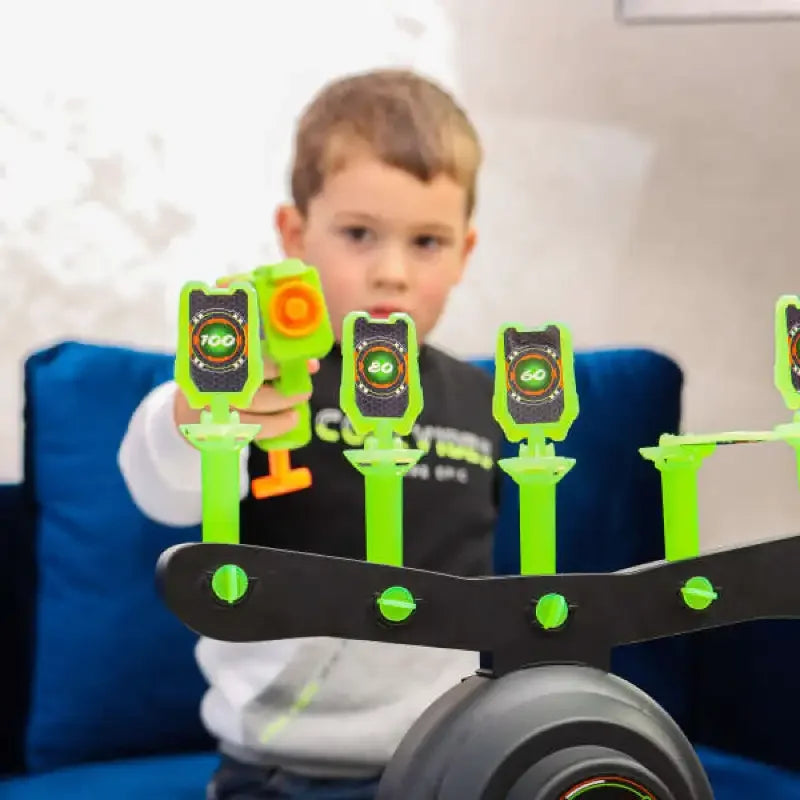 Glow-In-The-Dark Shooting Targets, Toy Gun Set Electric Hovering Target