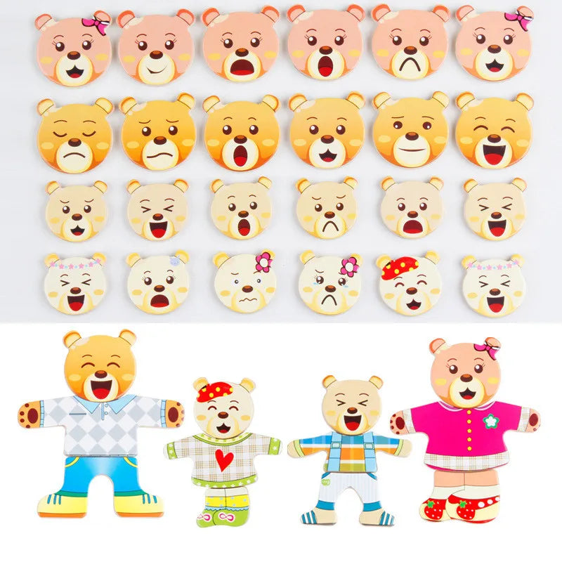 Bear Dressing Puzzle, 
