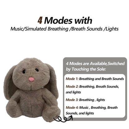Sleeping Plush Toy, Sleep Music Appease Plush Sensory Doll Toys