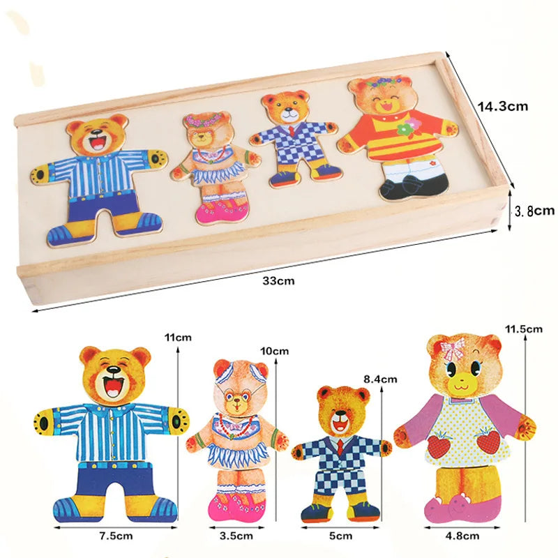 Bear Dressing Puzzle, 
