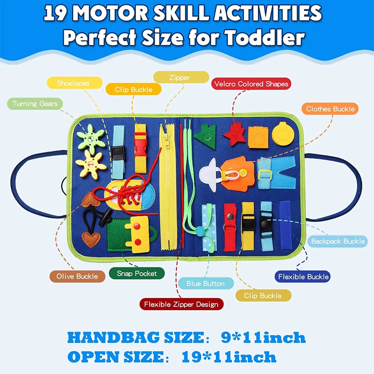 Busy Board Montessori Toys 
