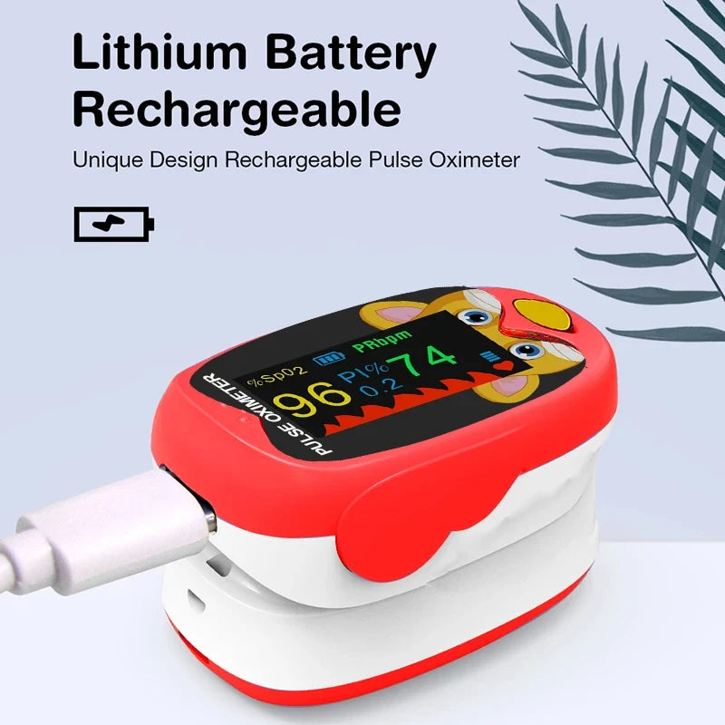 Child Finger Pulse Oximeter 