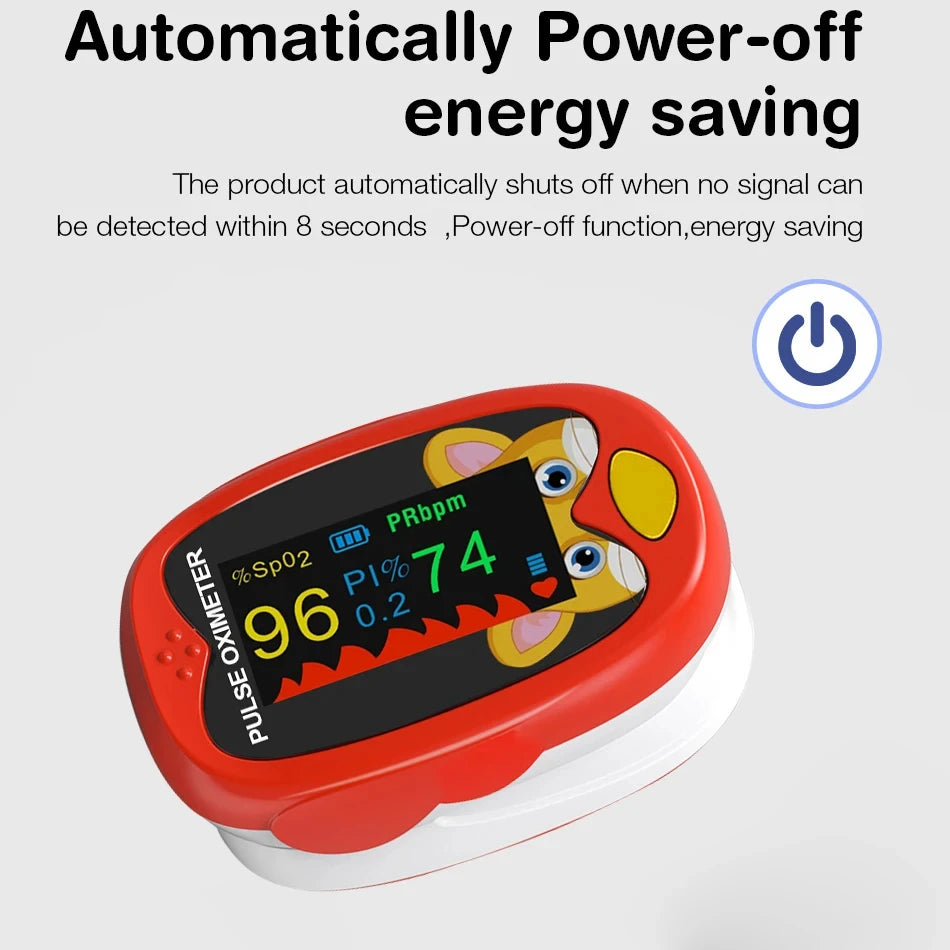 Child Finger Pulse Oximeter 