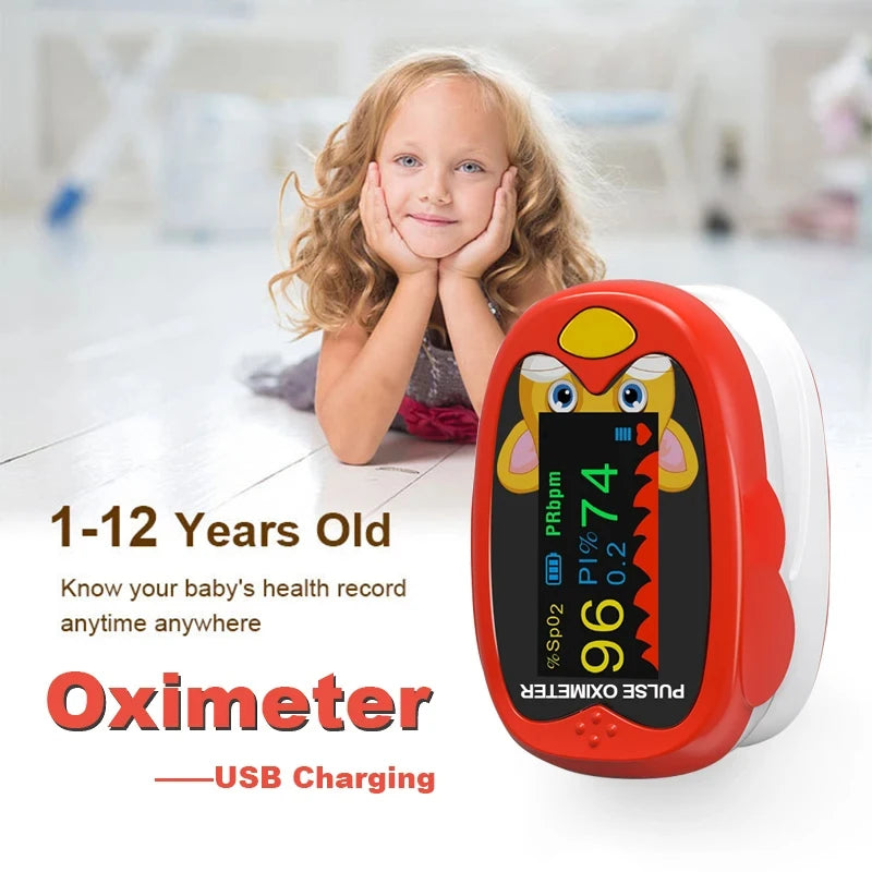Child Finger Pulse Oximeter 