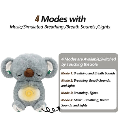 Sleeping Plush Toy, Sleep Music Appease Plush Sensory Doll Toys
