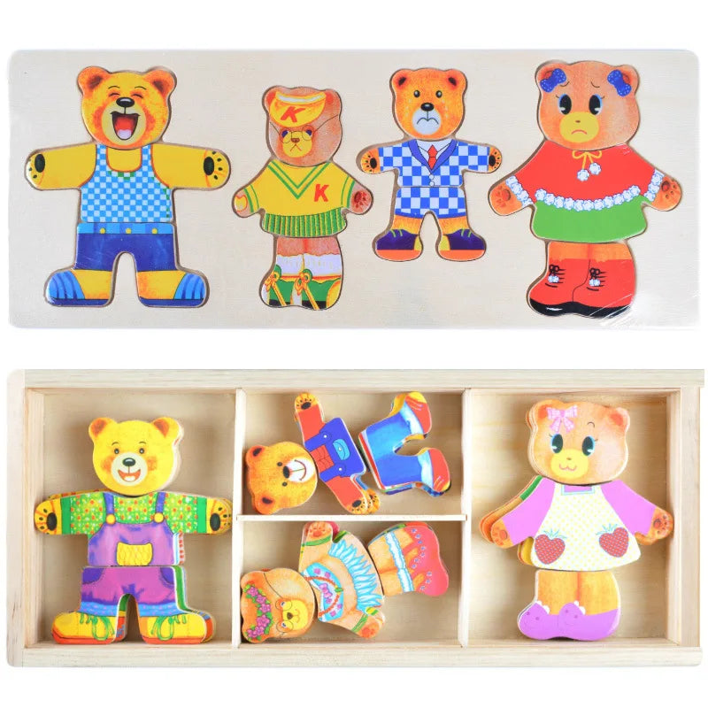 Bear Dressing Puzzle, 