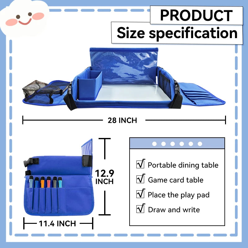 Kids Travel Storage Tray