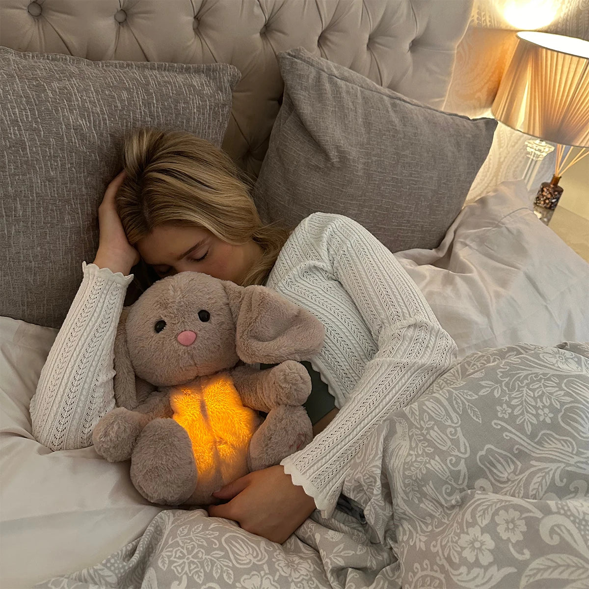 Sleeping Plush Toy, Sleep Music Appease Plush Sensory Doll Toys