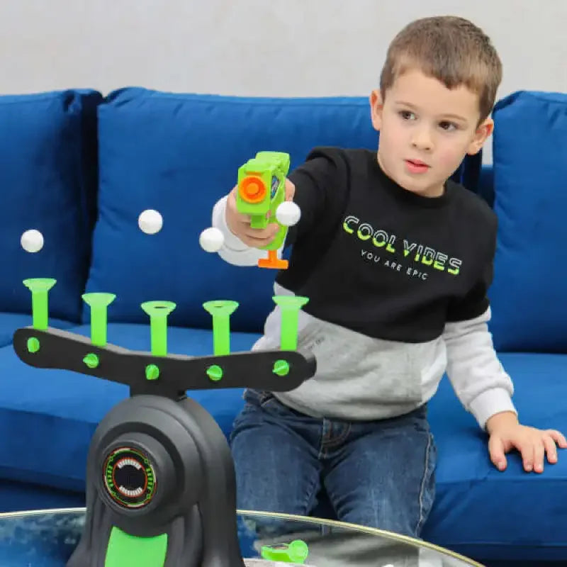 Glow-In-The-Dark Shooting Targets, Toy Gun Set Electric Hovering Target