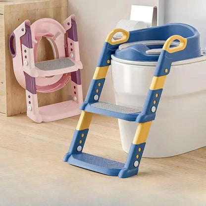 Children Multifunctional Baby toilet Ladder Bowl