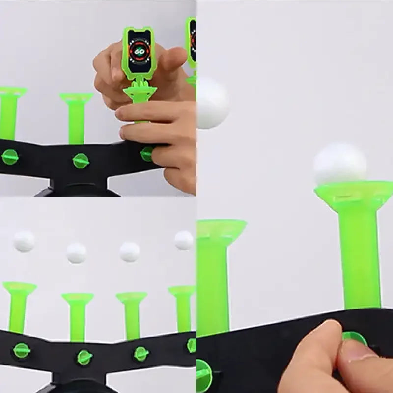 Glow-In-The-Dark Shooting Targets, Toy Gun Set Electric Hovering Target