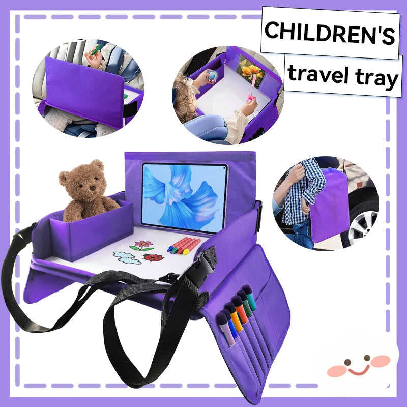 Kids Travel Storage Tray