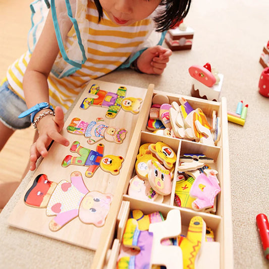 Bear Dressing Puzzle, 