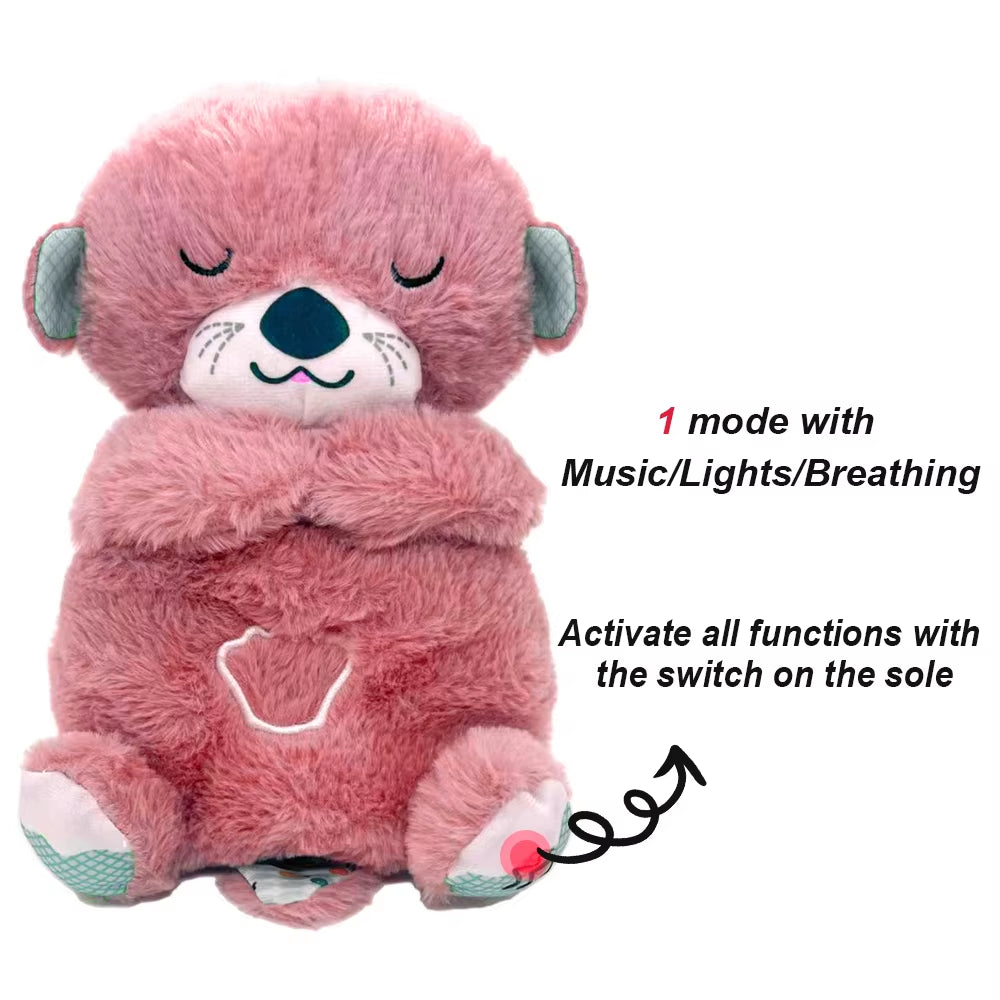 Sleeping Plush Toy, Sleep Music Appease Plush Sensory Doll Toys