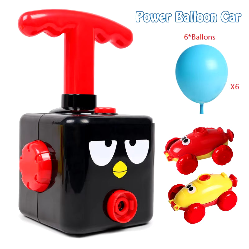 Aerodynamic Interactive Toys for Children - Balloon-Powered Vehicles